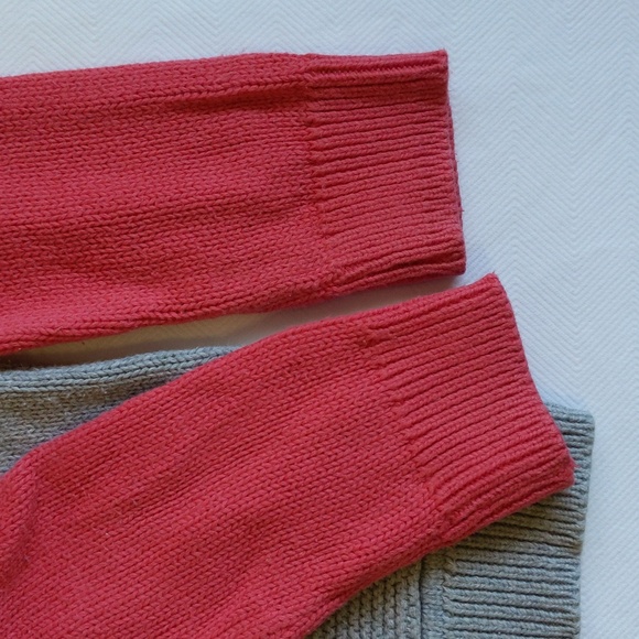 oshkosh b'gosh raglan sleeve cotton knit sweater with pocket 3T toddler girls - Picture 4 of 6